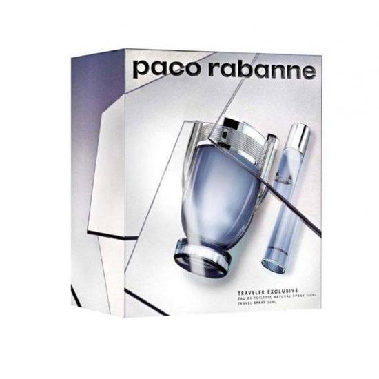 Paco Rabanne Invictus Eau De Toilette Gift Set 100ml Eau De Toilette & 20ml Eau De Toilette