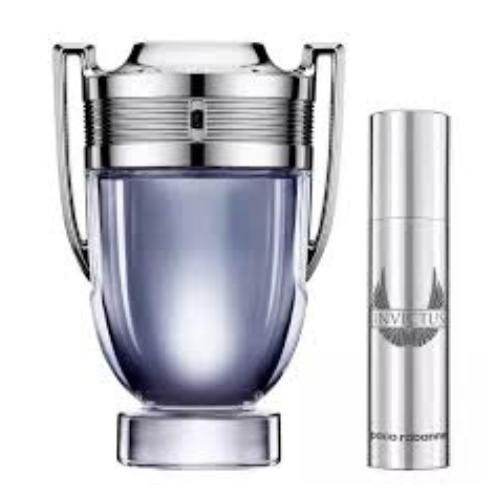 Paco Rabanne Invictus Gift Set 100ml Eau De Toilette + 10ml Eau De Toilette Christmas Edition