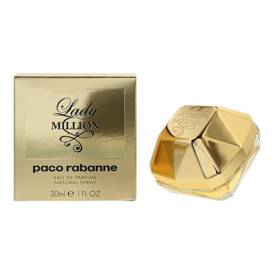 Paco Rabanne Lady Million Eau De Parfum 30ml Spray For Her 30ml