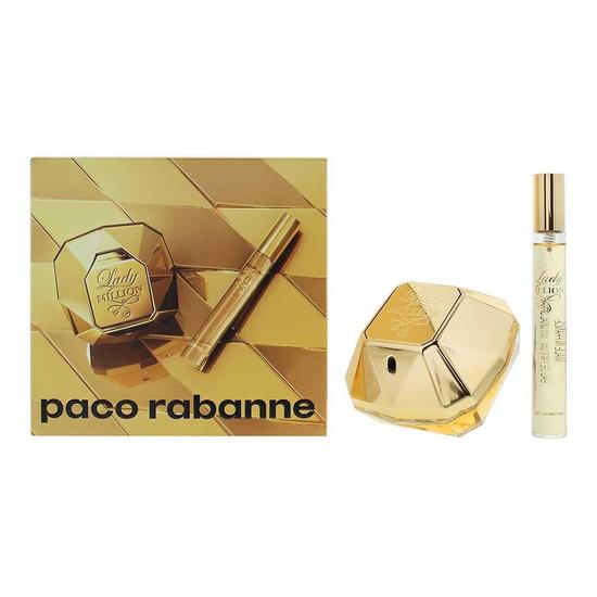 Paco Rabanne Lady Million Eau De Parfum 50ml + Eau De Parfum 10ml Gift Set 50ml