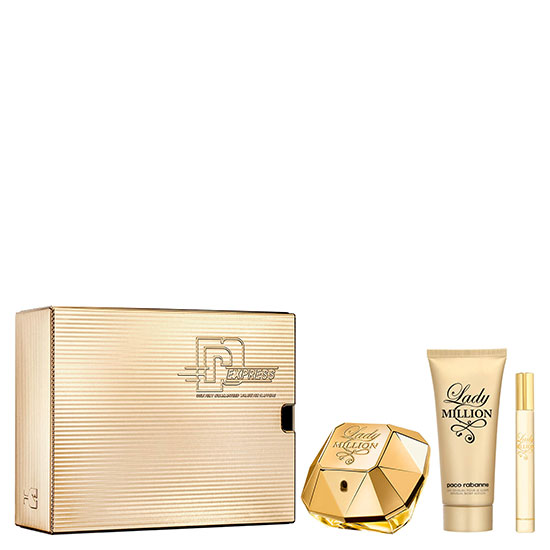 Paco Rabanne Lady Million Eau De Parfum Paco Rabanne Lady Million Gift Set 80ml