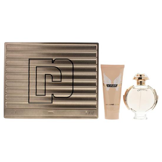 Paco Rabanne Olympea Eau De Parfum 80ml & Sensual Body Lotion 100ml Gift Set 80ml