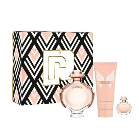 Paco Rabanne Olympea Eau De Toilette Women's Perfume Spray Gift Set With 6ml & Body Lotion 80ml