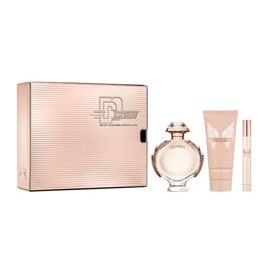 Paco Rabanne Olympea Gift Set Eau De Parfum 80ml + Body Lotion 100ml + Eau De Parfum 10ml