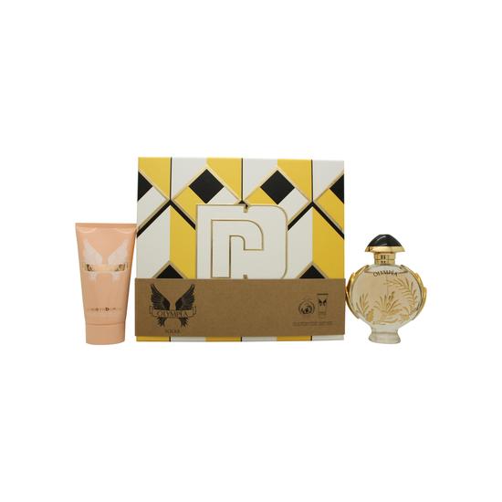 Paco Rabanne Olympea Solar Gift Set 80ml Eau De Parfum Intense + 100ml Body Lotion