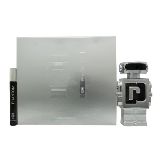 Paco Rabanne Phantom Gift Set 100ml Eau De Toilette + 10ml Eau De Toilette