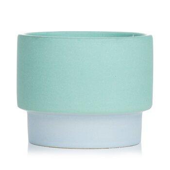 Paddywax Colour Block Ceramic Candle Saltwater Suede 170g
