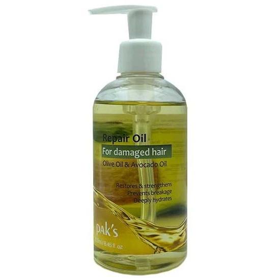 Paks Repair Oil For Damaged Hair 250ml