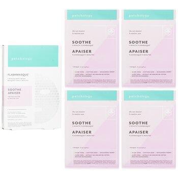 Patchology FlashMasque 5 Minute Sheet Mask Soothe 4x21ml