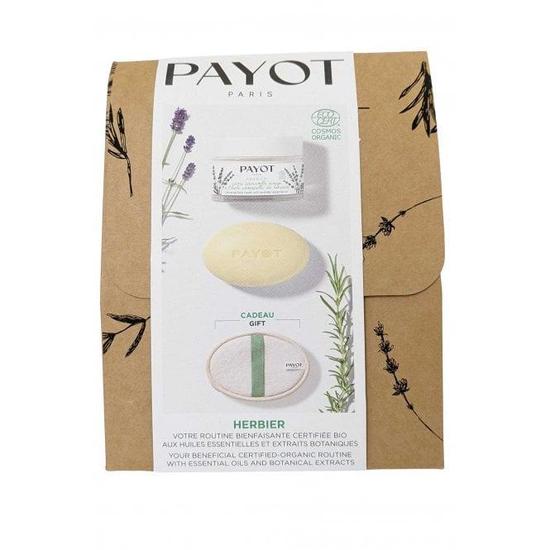 Payot Paris Herbier Beneficial Organic Routine Set Face Cream + Massage Nourish Bar