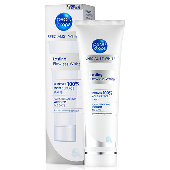 Pearl Drops Lasting Flawless White Toothpolish