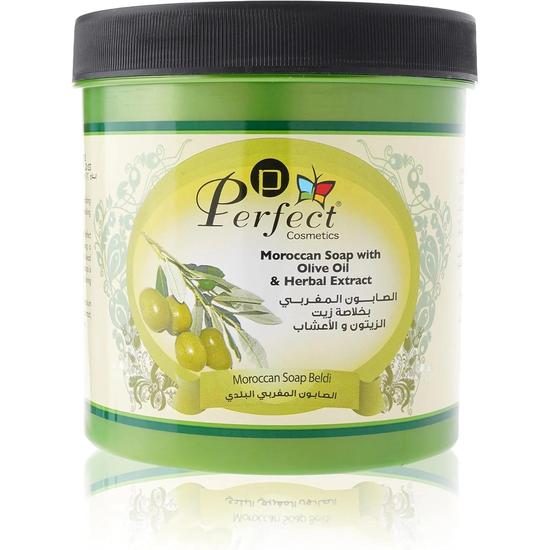 Perfect Cosmetics Natural Moroccan Soap With Natural Olive Oil & Herbal Extracts