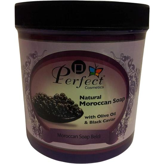 Perfect Cosmetics Natural Moroccan Soap With Olive Oil & Black Caviar