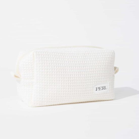 PERL Cosmetics Waffle Cosmetics Bag