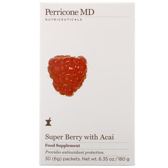 Perricone MD Super Berry With Acai Daily Supplement Powder 30 Packets