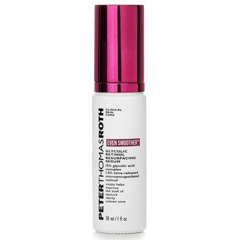 Peter Thomas Roth Even Smoother Glycolic Retinol Resurfacing Serum 30ml