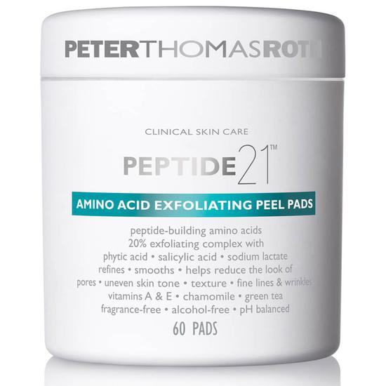 Peter Thomas Roth Peptide 21 Amino Acid Exfoliating Peel Pads 60 Pads