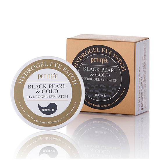 Petitfee Black Pearl & Gold Hydrogel Eye Patch x 60