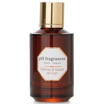 pH fragrances Vetiver & Sandal Of Leather Eau De Parfum 100ml