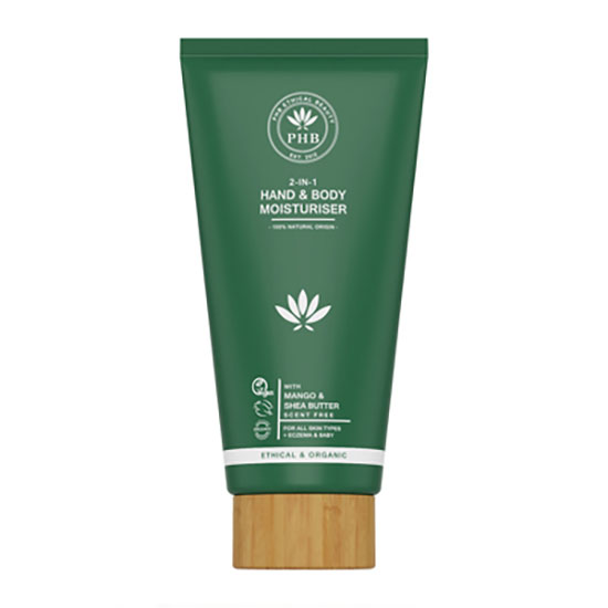 PHB Ethical Beauty 2 In 1 Hand & Body Moisturiser 150ml