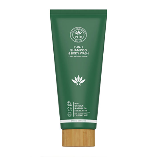PHB Ethical Beauty 2 In 1 Shampoo & Body Wash 300ml