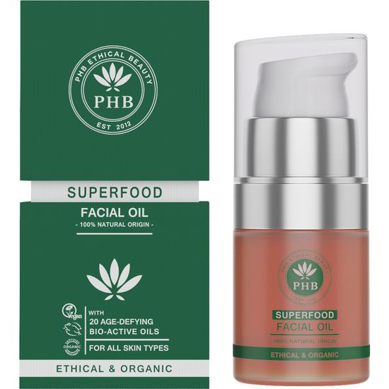 PHB Ethical Beauty Superfood Facial Oil 20ml
