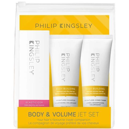 Philip Kingsley Body & Volume Jet Set Body Building Shampoo + Conditioner + Elasticizer