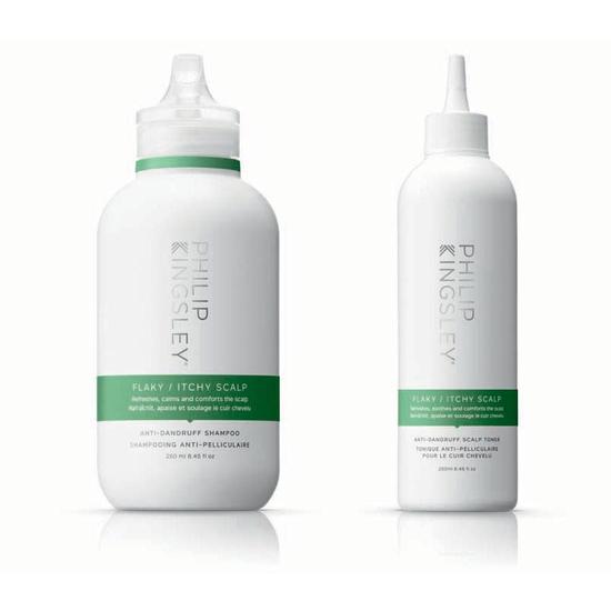 Philip Kingsley Flaky Itchy Scalp Shampoo & Flaky Itchy Scalp Toner Duo