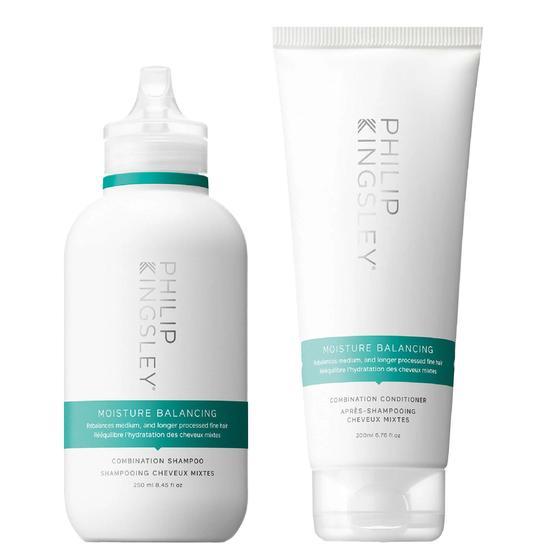 Philip Kingsley Moisture Balancing Shampoo 250ml & Conditioner 200ml Duo