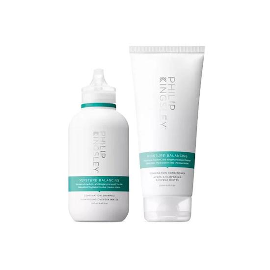 Philip Kingsley Moisture Balancing Shampoo 250ml & Conditioner 200ml Duo