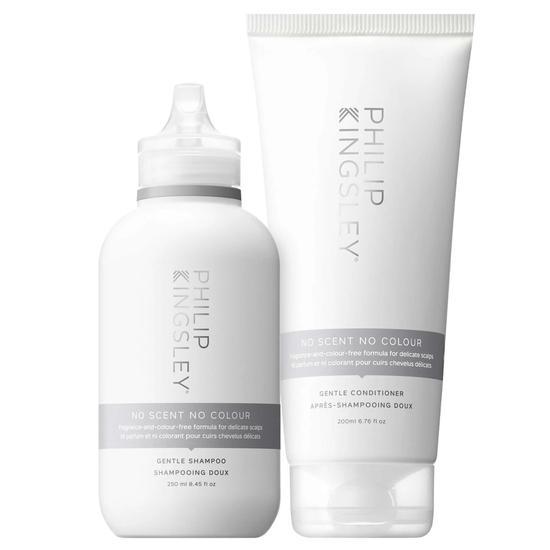 Philip Kingsley No Scent No Colour Shampoo 250ml & Conditioner 200ml Duo