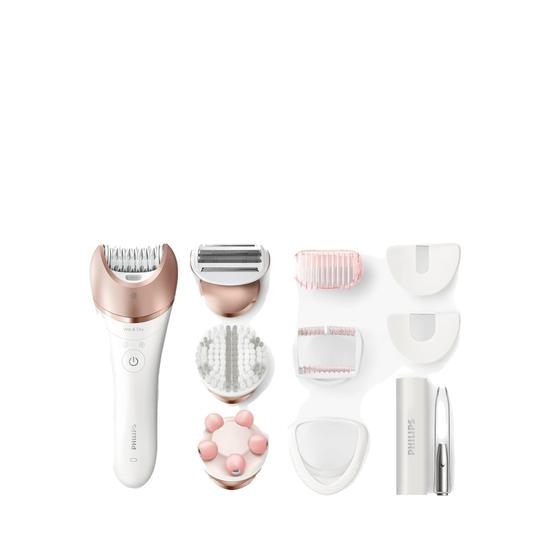 Philips BRE651/00 Satinelle Prestige Wet & Dry Epilator White