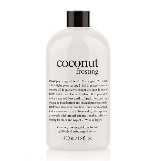 philosophy coconut frosting shower gel