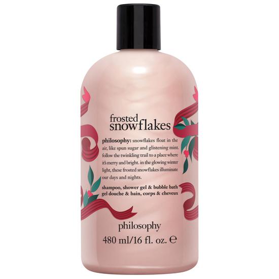 Philosophy Frosted Snowflakes Shampoo, Shower Gel & Bubble Bath 480ml