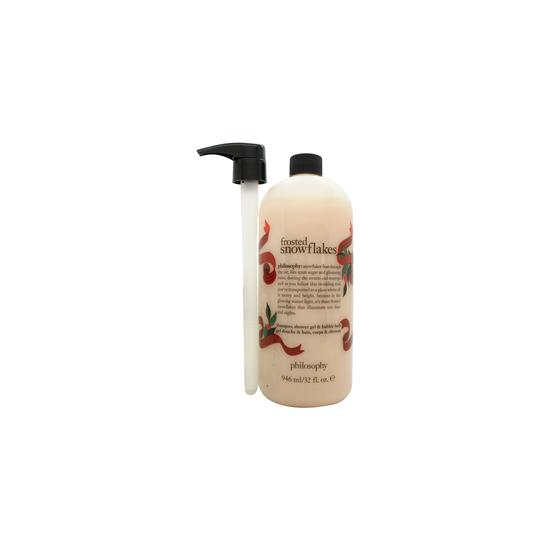 Philosophy Frosted Snowflakes Shampoo, Shower Gel & Bubble Bath 946ml