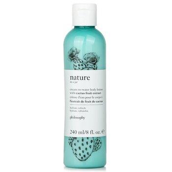 Philosophy Nature In A Jar Cream-To-Water Body Lotion With Cactus Fruit Extract