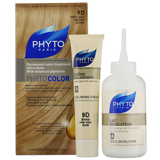 PHYTO Permanent Hair Colour Phyto Color: 4D Light Golden Chestnut