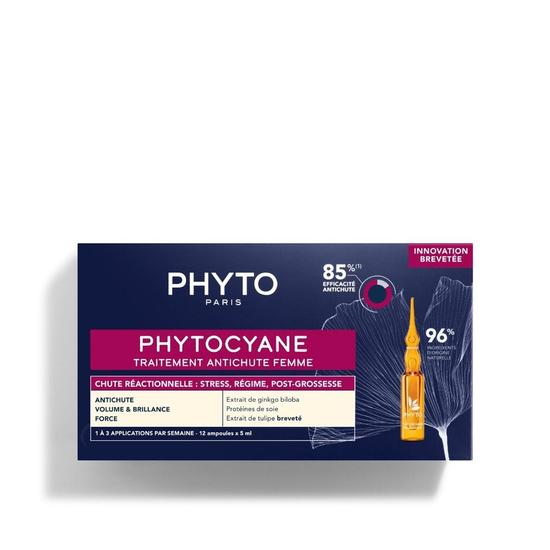 PHYTO Phytocyane Reactive Hair Loss Treatment For Women 12x5ml