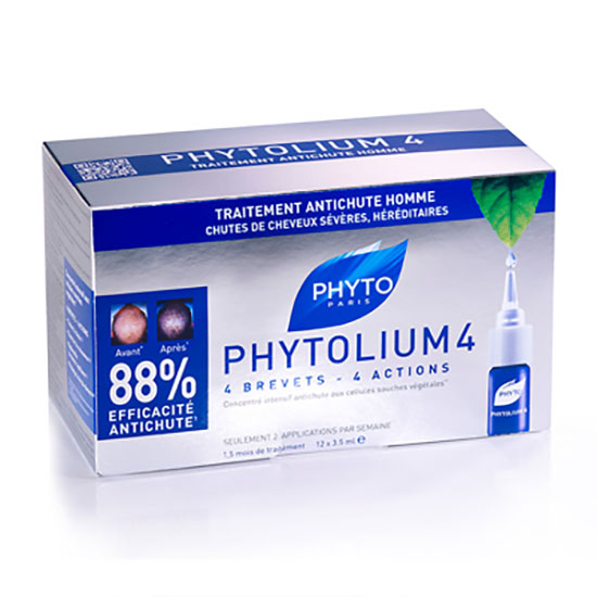 PHYTO Treatments Phytolium 4: Thinning Hair Treatment For Men 12 Applications