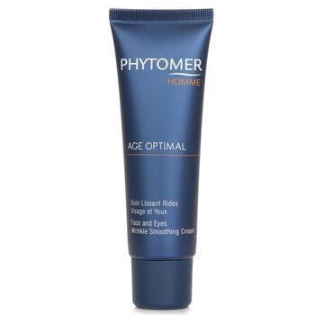 Phytomer Homme Age Optimal Face & Eyes Wrinkle Smoothing Cream 50ml