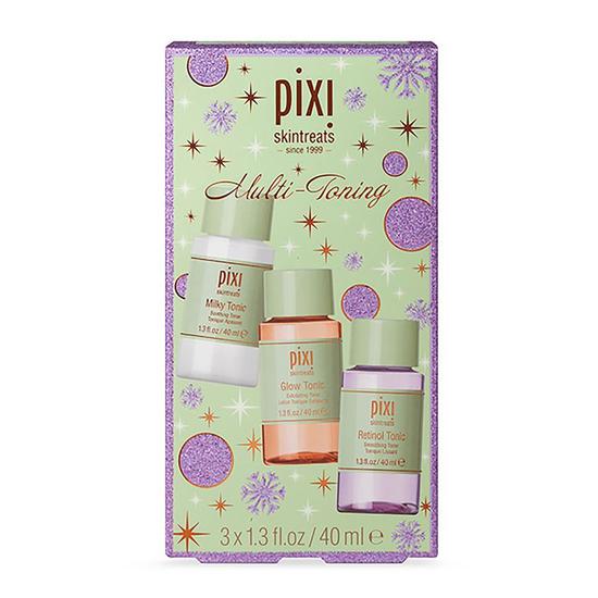 PIXI Multi-Toning Gift Set Milky Tonic, Glow Tonic & Retinol Tonic