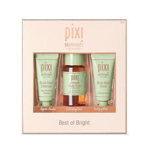 PIXI Skintreats Best Of Bright Set Glow Mud Cleanser + Glow Tonic + Glow Mud Mask