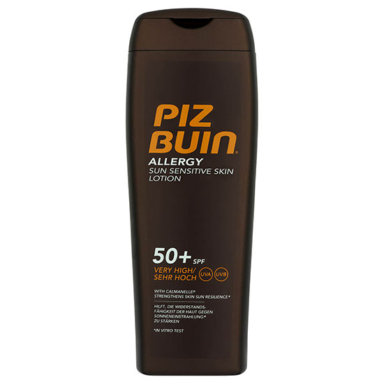 Piz Buin Allergy Sun Sensitive Skin Lotion Very High SPF50+ 200ml