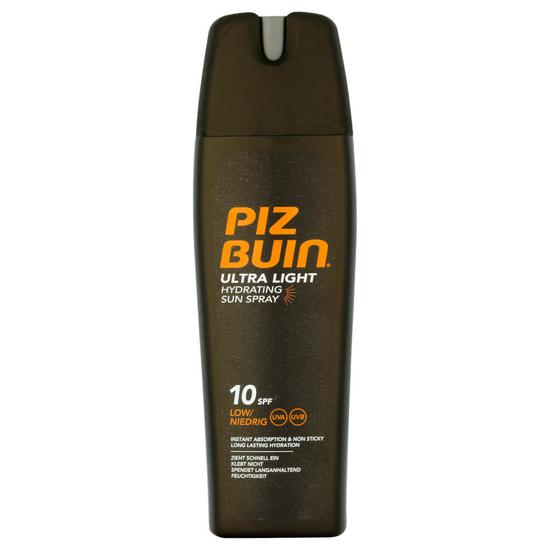 Piz Buin Ultra Light Hydrating Sun Spray Low SPF 10 200ml