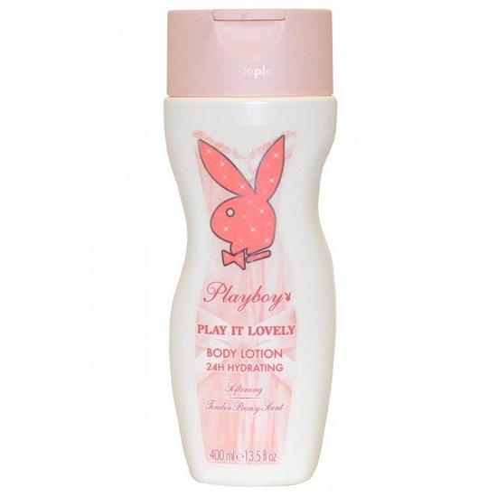 Playboy Play It Lovely By Playboy Body Lotion 24h Hydrating Tender Peony Scent Softening
