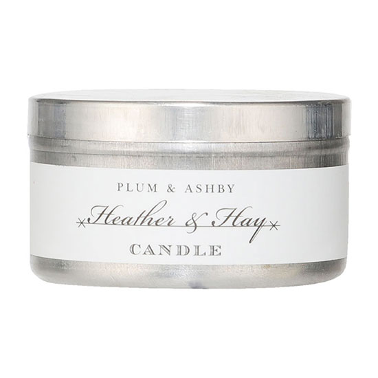 Plum & Ashby Heather & Hay Scented Tin Candle