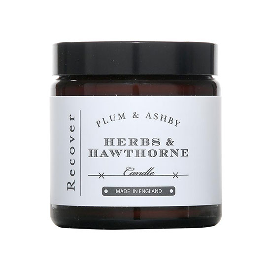 Plum & Ashby Herbs & Hawthorne Travel Candle