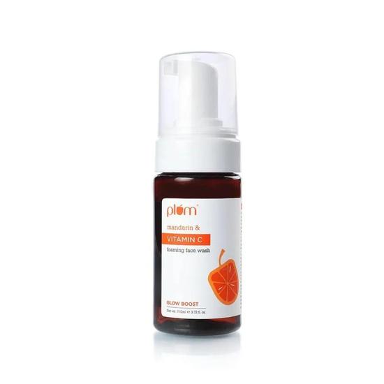 Plum Vitamin C Foaming Face Wash With Mandarin