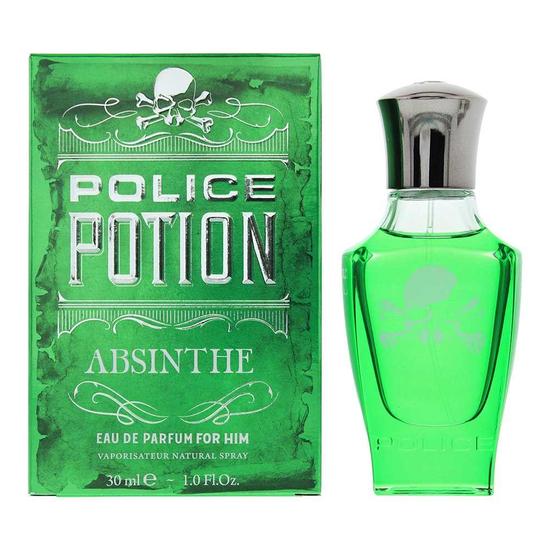 Police Potion Absinthe For Him Eau De Parfum 30ml Spray For Him 30ml