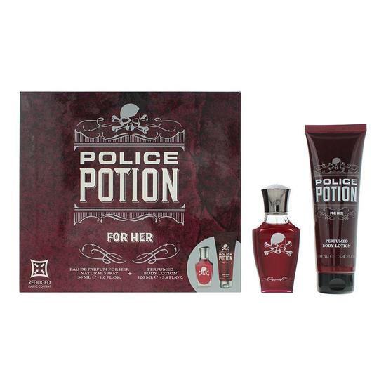 Police Potion For Her Eau De Parfum 30ml + Body Lotion 100ml Gift Set 30ml